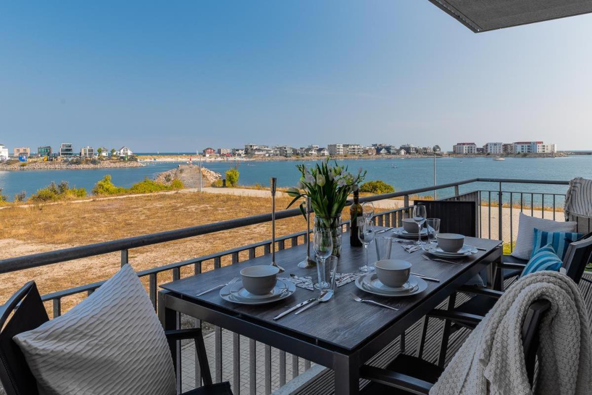 Apartament Ocean Star- 1 Og, Balkon, Hafenblick, Kamin Olpenitz Zewnętrze zdjęcie