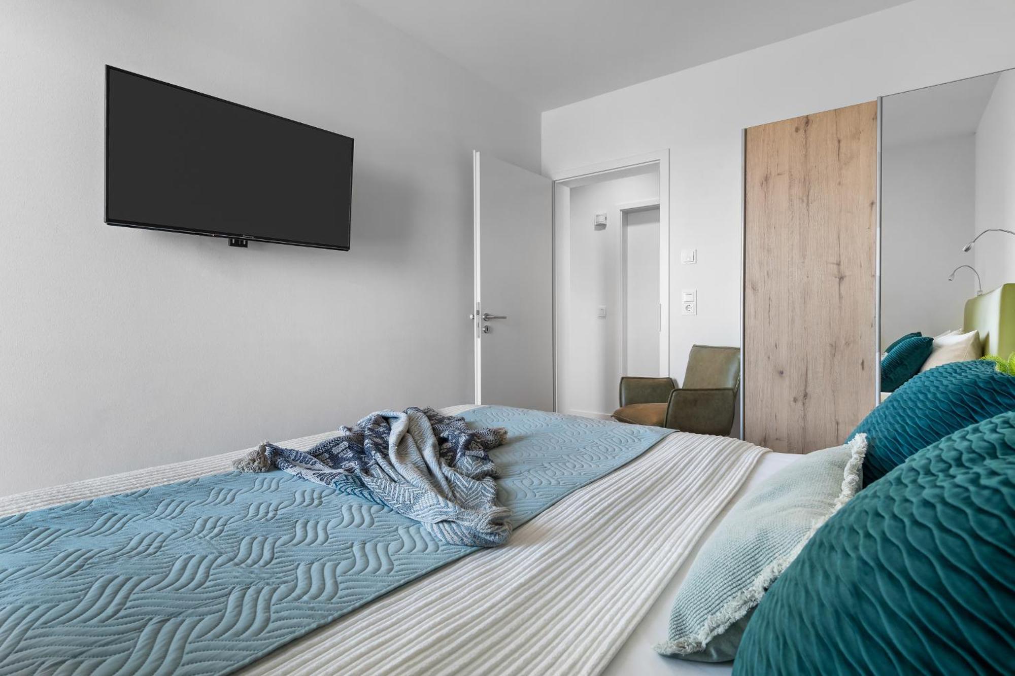 Apartament Ocean Star- 1 Og, Balkon, Hafenblick, Kamin Olpenitz Zewnętrze zdjęcie