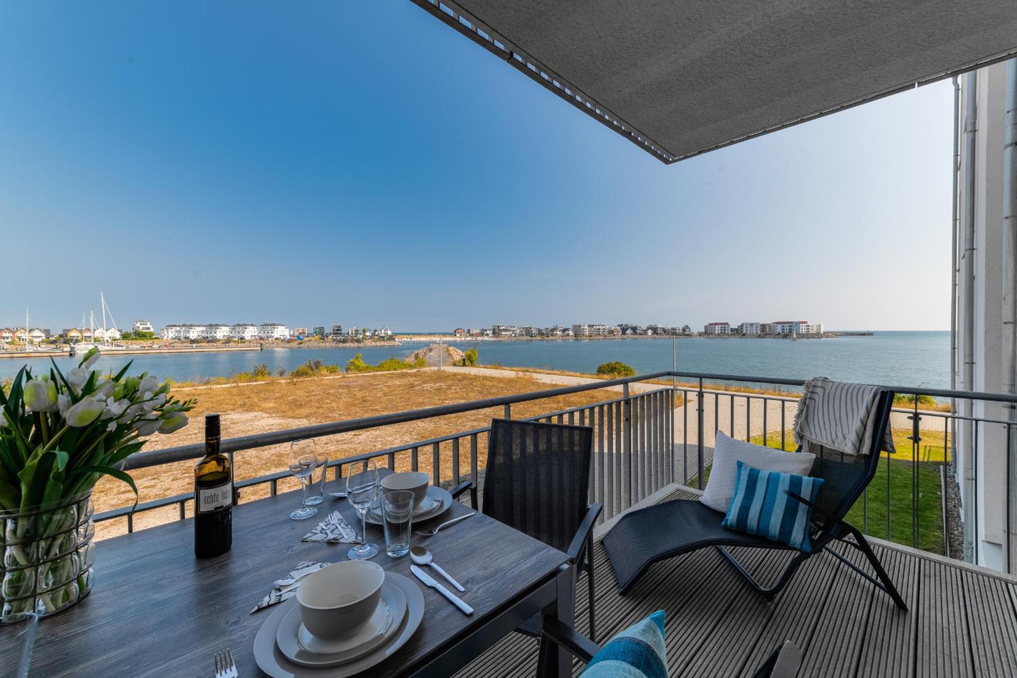 Apartament Ocean Star- 1 Og, Balkon, Hafenblick, Kamin Olpenitz Zewnętrze zdjęcie
