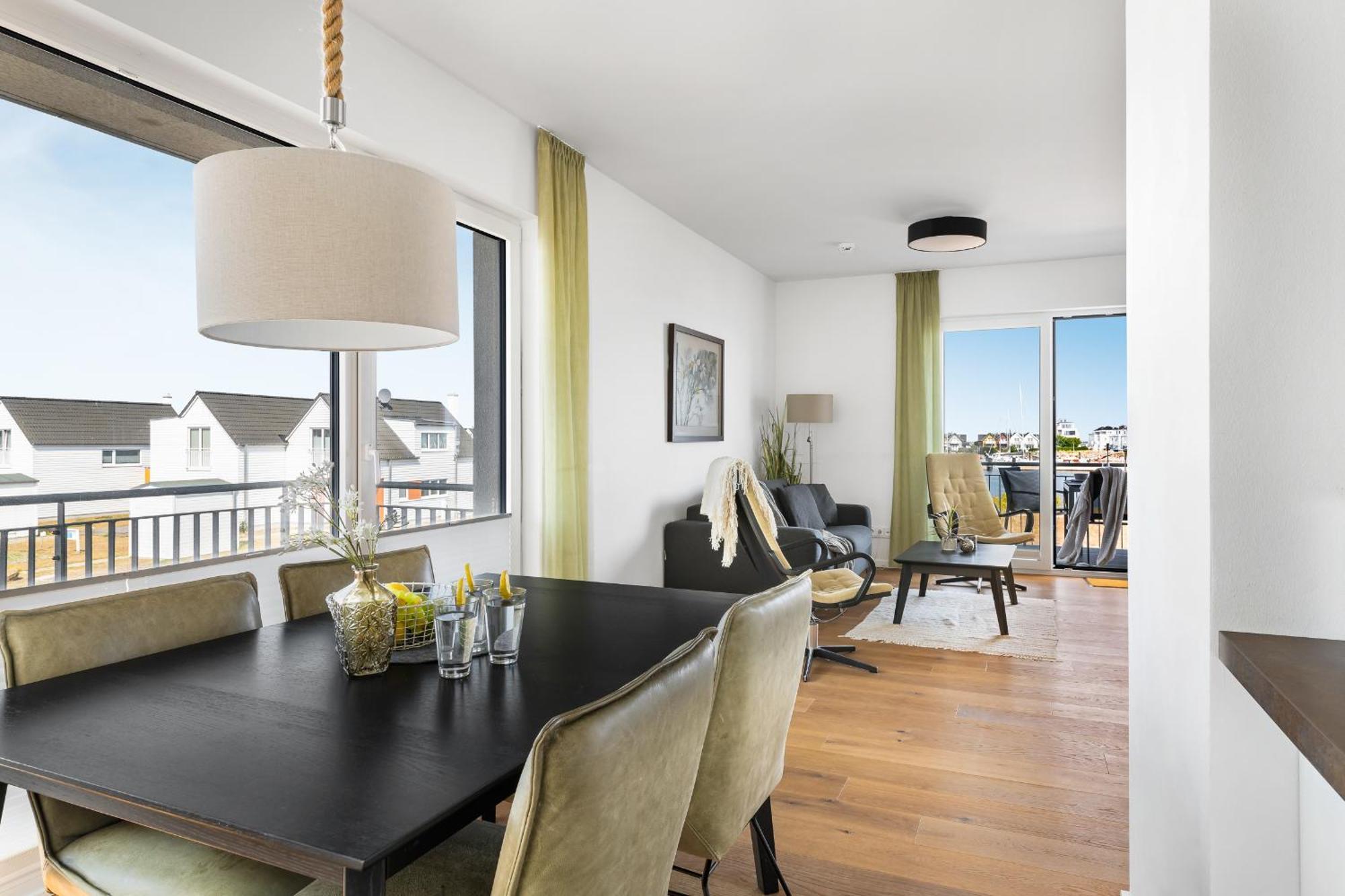 Apartament Ocean Star- 1 Og, Balkon, Hafenblick, Kamin Olpenitz Zewnętrze zdjęcie